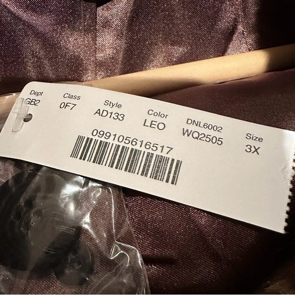 J CREW 2017 leopard faux fur jacket 3X HARD TO FIND! - Picture 4 of 8